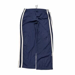 Billabong Navy White Track Pants White Stripe Y2K